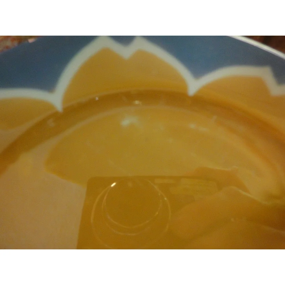 6 lot‎ hand painted japan stamped salad 7.25